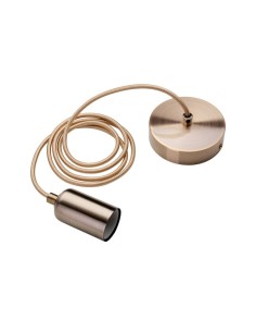 Suspension métallique Wiva 31501151, culot E27, finition cuivre brossé